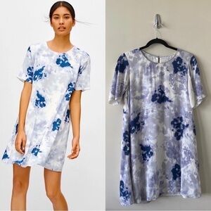 Aritzia-carine Watercolour Shift Mini Dress